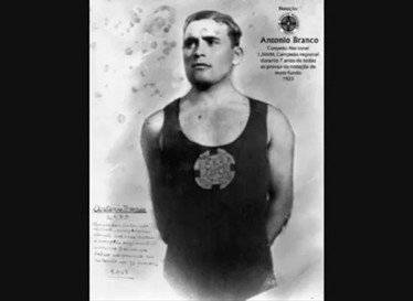 António Branco, nadador do CSNA