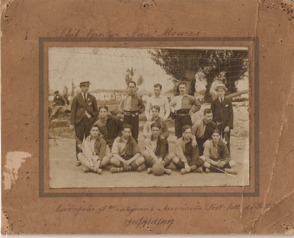 Equipe campeã das “terceiras categorias”, em 1917