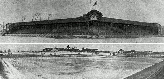 Vista do campo do Ameal, década de 1920